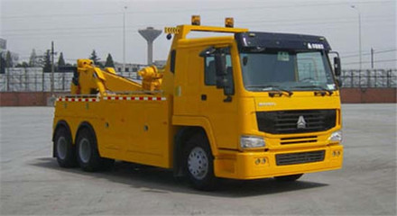 重汽豪沃前四后八拖吊联体重型清障车 厦工楚胜的专用汽车制造实力